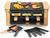 KitchenChef KCWOOD.6.RP raclette 6 personne(s) Noir, Bois 900 W