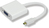 Microconnect HDMIDVGA video átalakító kábel 0,25 M HDMI D-típus (Micro) VGA (D-Sub) Fehér
