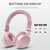 Trust 23910 headphones/headset Wired & Wireless Head-band Music Micro-USB Bluetooth Pink