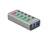 DeLOCK 63263 Schnittstellen-Hub USB 3.2 Gen 1 (3.1 Gen 1) Type-B 5000 Mbit/s Grau