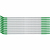 Brady SCNG-09-O-CAP Kabelmarkierer Schwarz, Weiß Nylon 10 Stück(e)