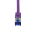 LogiLink C6A049S netwerkkabel Paars 1,5 m Cat6a S/FTP (S-STP)
