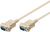 Microconnect SCSEHH10 Serien-Kabel Beige 10 m DB-9