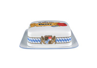 Geschirr-Serie Compact Bayern - Butterdose Compact Bayern: Detailansicht 1