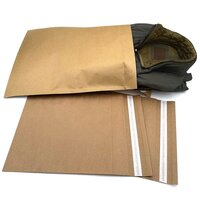 Sobres de papel kraft para envíos de paquetería VARIAS MEDIDAS – TYM BAG Paper - 420x500x100 mm, 4 Cajas (1000 unidades)