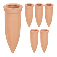 6 x Tonkegel in Terracotta 10048925_0