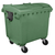 Taylor 660 Litre Wheeled Eco-Bin - x2 Containers - Yellow