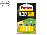 Pattex Alleskleber Montage Klebe-Strips PXMS1, 10 Strips in Hängefaltschachtel