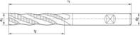 Artikeldetailsicht FORMAT FORMAT Schaftfräser DIN 844L HSSE 12,00mm NF