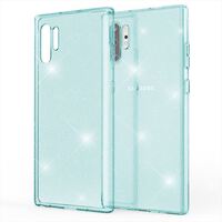 NALIA Glitter Cover compatibile con Samsung Galaxy Note10 Plus Custodia, Sottile Copertura Glitterata Chiaro, Brillantini Silicone Gel Bumper Protettiva Bling Case Morbido Skin ...
