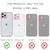 NALIA Chiaro Cover Neon compatibile con iPhone 12 Pro Max Custodia, Trasparente Colorato Silicone Copertura Traslucido Bumper Resistente, Protettiva Antiurto Skin Sottile Case G...