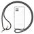 NALIA Necklace Cover with Band compatible with Samsung Galaxy A42 5G Case, Transparent Protective Hardcase & Adjustable Holder Strap, Easy to Carry Crossbody Phone Bumper Rugged...