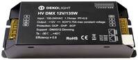 Deko Light BASIC, DIM, CV, HV DMX LED transzformátor Állandó feszültségű 0 mA - 11.25 A 12 V/DC