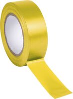 Isolierband - Gelb, 38 mm x 55 m, PVC, Selbstklebend, Farbig