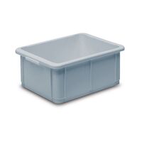 Stacking container made of polypropylene