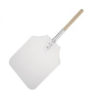 Vogue Aluminium Pizza Peel with Stay Cool Wooden Handle - 31x36cm