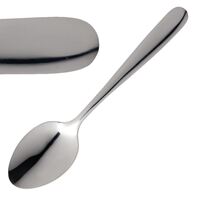 Abert City Dessert Spoon Stainless Steel Teardrop Handle Cutlery - Pack of 12
