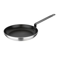 Nisbets Essentials Non Stick Teflon Frying Pan Aluminium Riveted Handle - 280mm