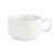 Olympia Whiteware Espresso Cups in White Porcelain - Stacking - 85ml Pack of 12