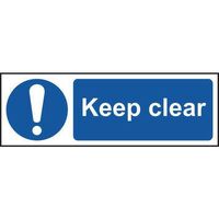 Keep Clear Sign