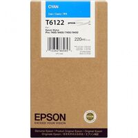 Epson T6122 Cyan Cartouche d'encre ORIGINALE - C13T612200