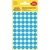 Avery Zweckform színes címke, 12 mm, kek, 270 címke/csomag
