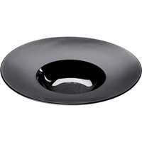 Stalgast - Serie Gourmet Kontrast Teller tief mit breiter Fahne Ø 305 mm, schwarz