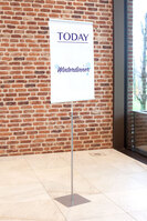 Floorstanding Display / Poster Stand / Poster and Banner Display "KN" | 1-sided 420 mm