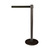 Barrier Post / Barrier Stand "Guide 28" | anthracite black similar to Pantone Process Black 2300 mm