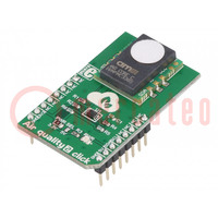 Click board; plaque prototype; Comp: iAQ-Core sensor