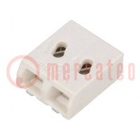 Connettore: a spina; DG2001; 3mm; binari: 2; 26AWG÷22AWG; 3A; SMT