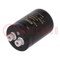 Capacitor: electrolytic; 470uF; 250VDC; Ø36x52mm; Pitch: 12.8mm