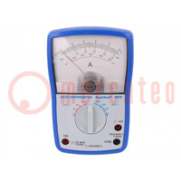 Ammeter; Features: impact resistant holster; analogue; ±4%