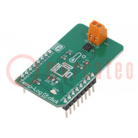Click board; prototype board; Comp: MAX6642; temperature sensor