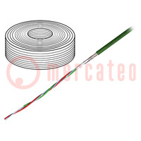 Wire: data transmission; chainflex® CFBUS.PVC; 4x2x0.2mm2; Cu