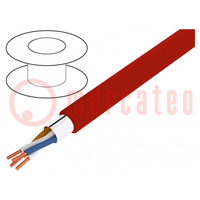 Wire: control cable; YnTKSYekw; 5x2x0.8mm; Insulation: PVC; 0.5mm2