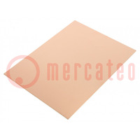 Laminate; FR4,epoxy resin; 1.6mm; L: 150mm; W: 200mm; double sided