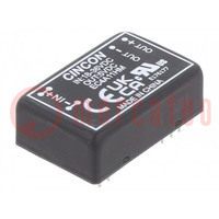 Converter: DC/DC; 5/6W; Uin: 18÷36V; Uout: 5VDC; Iout: 1A; DIP24; THT