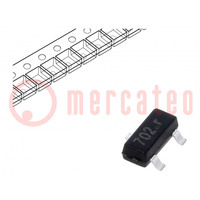 Transistor: N-MOSFET; unipolar; 60V; 0,36A; Idm: 1,8A; 0,35W