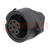 Connector: circular; socket; PIN: 7; female; w/o contacts; 250V