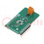 Click board; temperatuursensor; I2C; MAX6642; insteekprintplaat