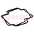 Gasket; for enclosures; HM-1554B; Kit: rubber gasket x2; 2pcs.