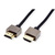 ROLINE Notebook HDMI High Speed Kabel mit Ethernet, schwarz, 1 m