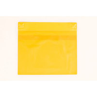Magnettaschen aus Kunststofffolie, Regenschutzklappe, 31,0x27,5cm Version: 2 - gelb