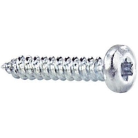 UNBEKANNT TORNILLOS PARA CHAPA 839576, 2,9 MM Y 6,5 MM, PERFIL EN T, DIN 7981, ACERO GALVANIZADO, 100 UNIDADES