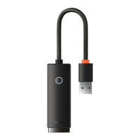 BASEUS USB-A TO NETWORK ADAPTER, 1GBPS, RJ45 WKQX000101