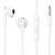 JOYROOM JR-EW04 WIRED SERIES HALF IN-EAR ÉCOUTEURS FILAIRES BLANC JR-EW04 WHITE