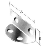Spanplattenwinkel verzinkt 40 x 19 mm Nr. 174005Z