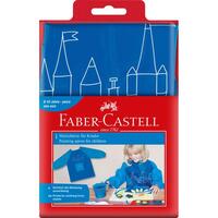 FABER-CASTELL Malschürze für Kinder Farbe Blau