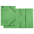 Eckspannermappe, A4, Füllhöhe 350 Blatt, Pendarec-Karton, grün